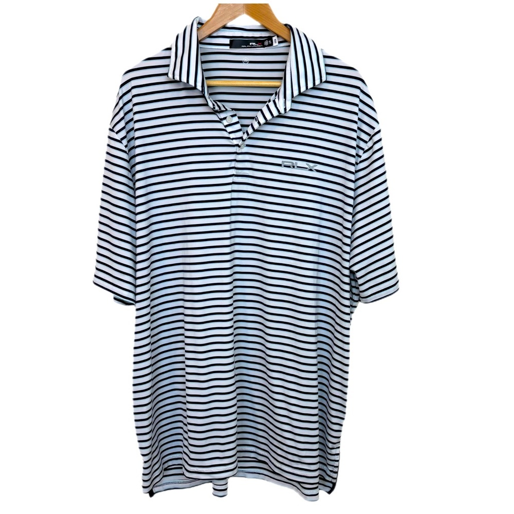 Ralph Lauren RLX Lightweight Airflow Short Sleeve Golf Polo Size XXL